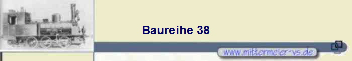 Baureihe 38 Baureihe 38